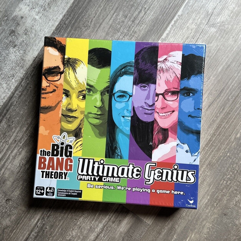 The Big‎ Bang Theory Ultimate Genius Party Game    (NEW & SEALED)
